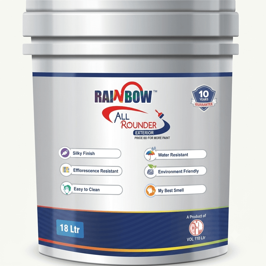 Rainbow All Rounder interior emulsion, 18 litre pail