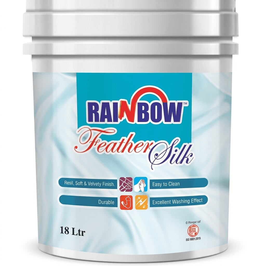 Rainbow Feather Silk luxury interior emulsion, 18 litre pail